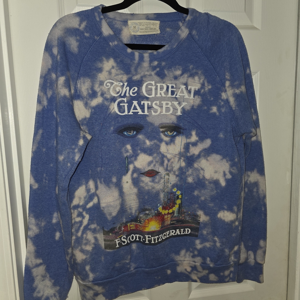 Bleach Dyed The Great Gatsby Sweatshirt